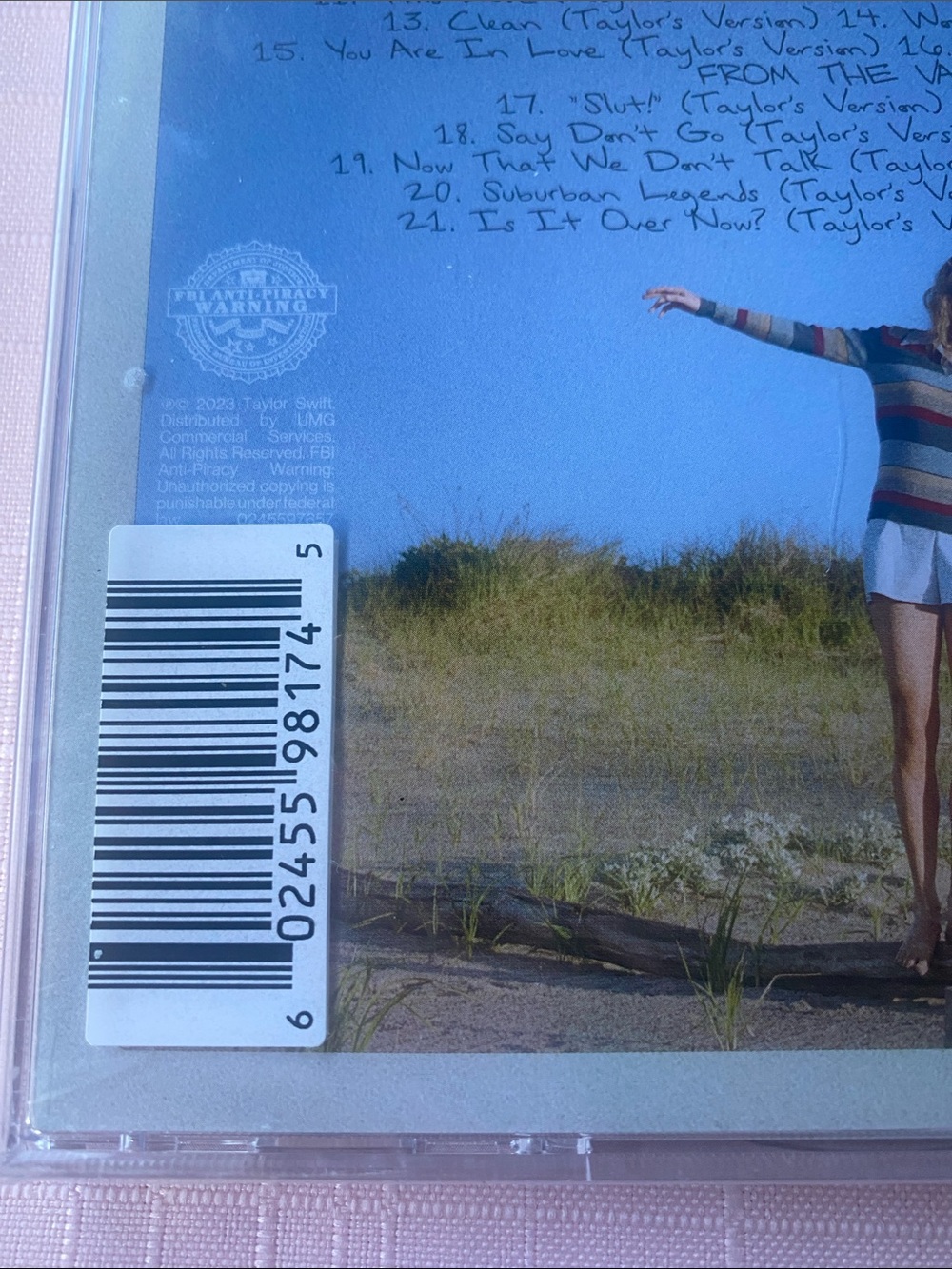 NEW Taylor Swift 1989 Taylor’s Version Rose Garden Special Edition Deluxe CD - Picture 4 of 5